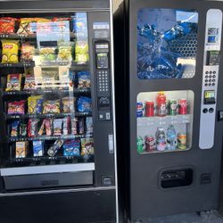 Snacks & Soda Vending machine W/ Location