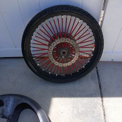 26" FAT SPOKE 48 NEW TIRE + FENDER