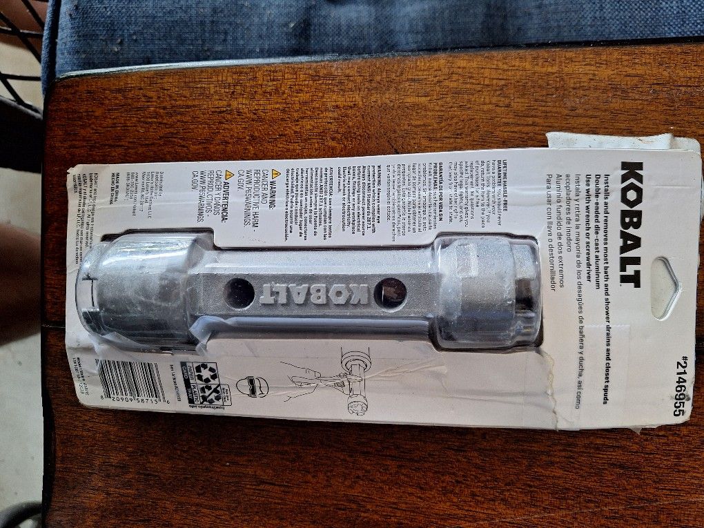 Kobalt Tub Drain Wrench