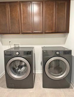 LG Front Load Washer and Dryer Set