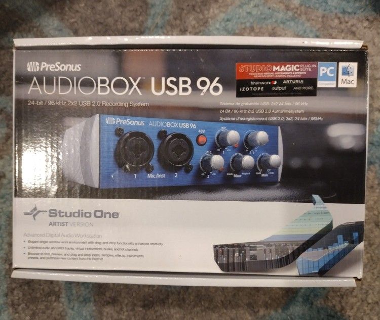 PreSonus Audio box USB96