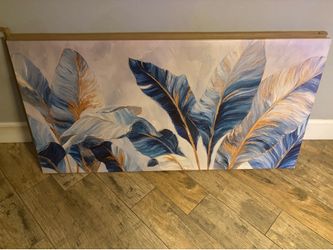 New!✨ 24x48 Banana leaf canvas wall art. Retails for $90