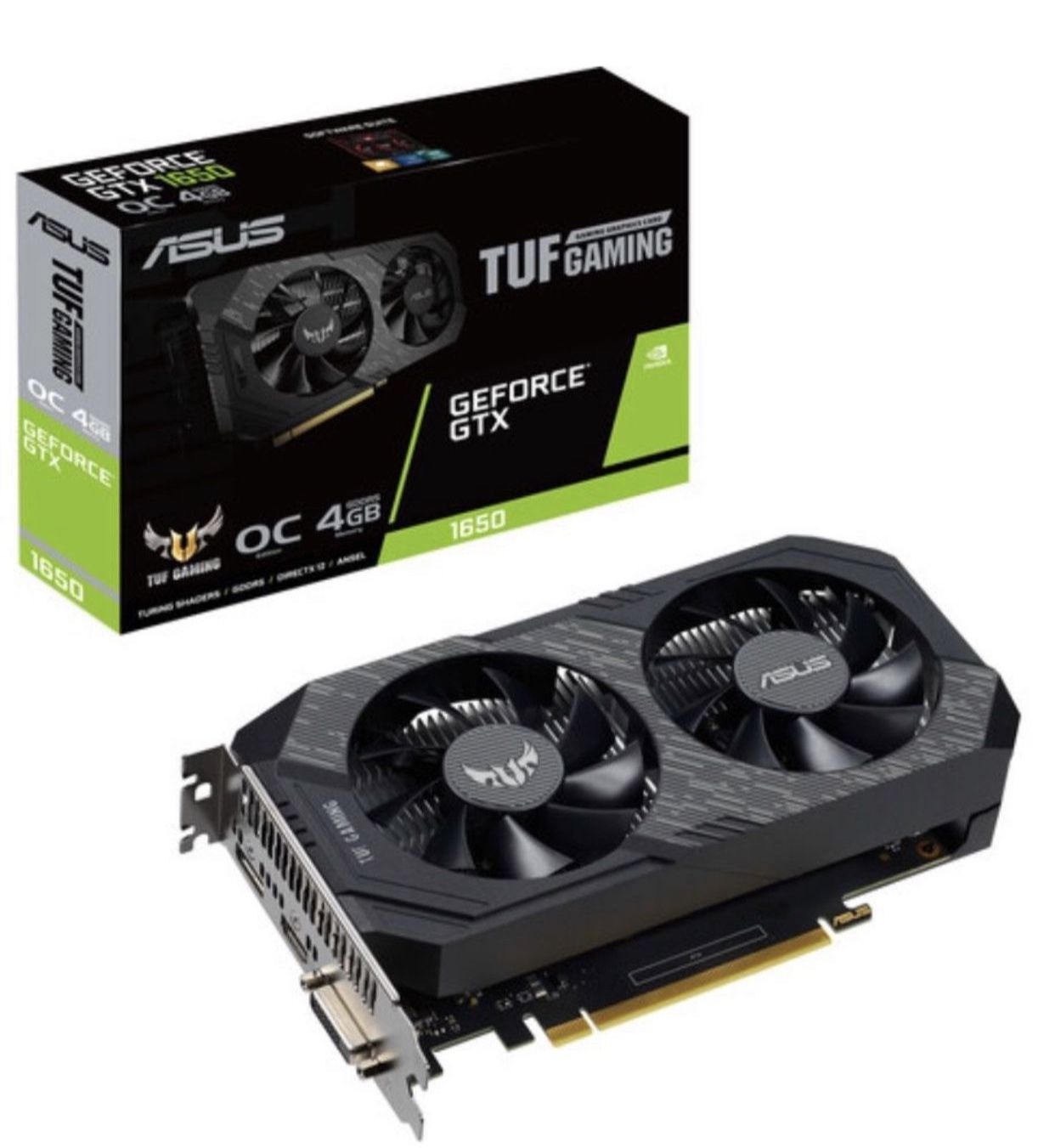 ASUS TUF Gaming GeForce GTX 1650 OC Edition Graphics Card
