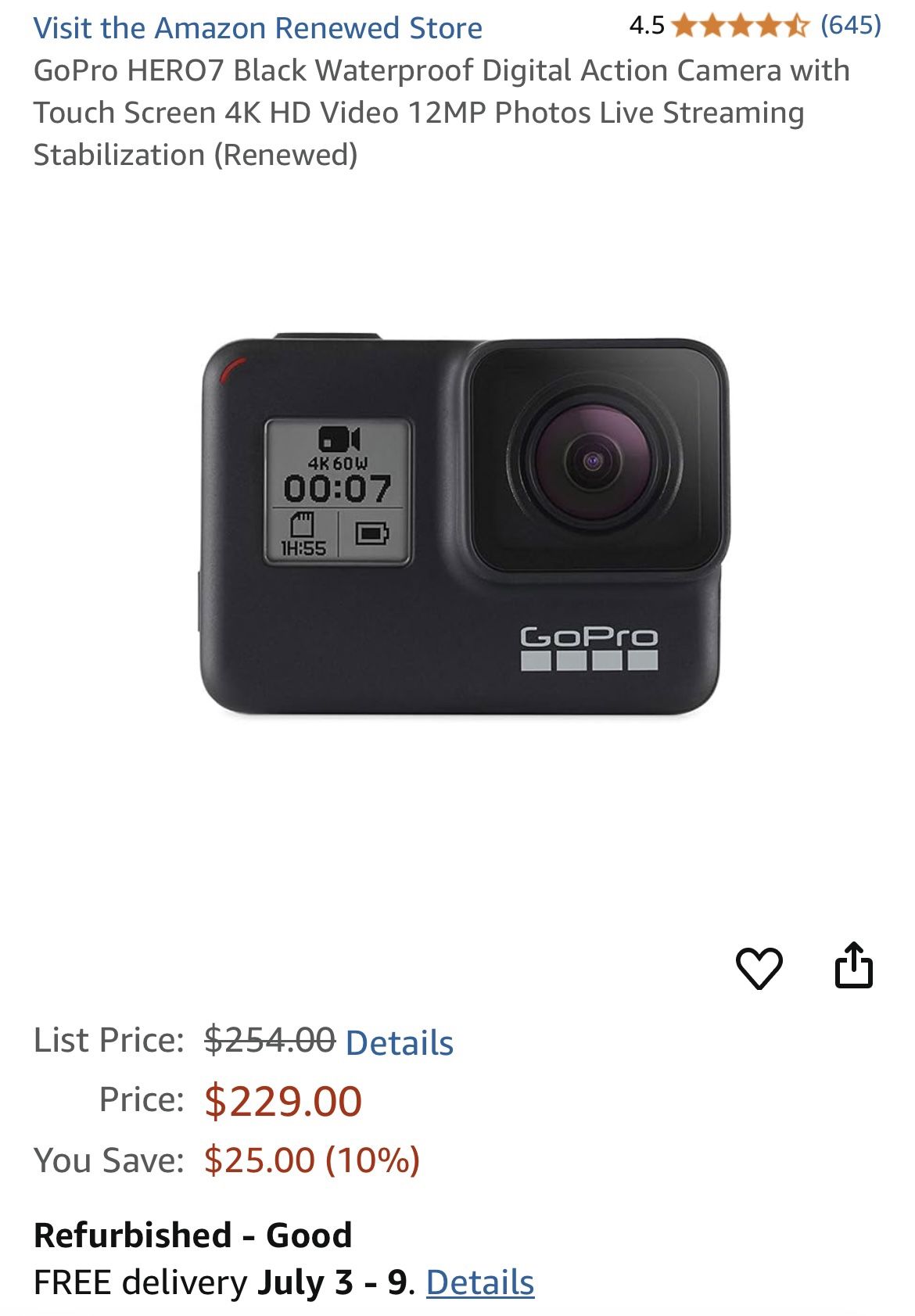 GoPro Hero 7