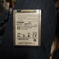 Toshiba 80gb Hard Drive,  See Pictures 