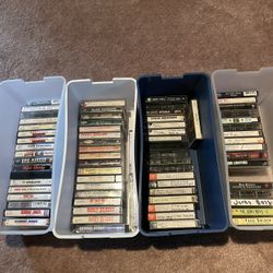 Country, Bluegrass, Comedy Cassettes 