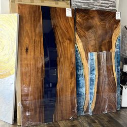 Unique! Resin Dining Tables and Coffee Tables Sale