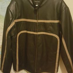Leather jacket