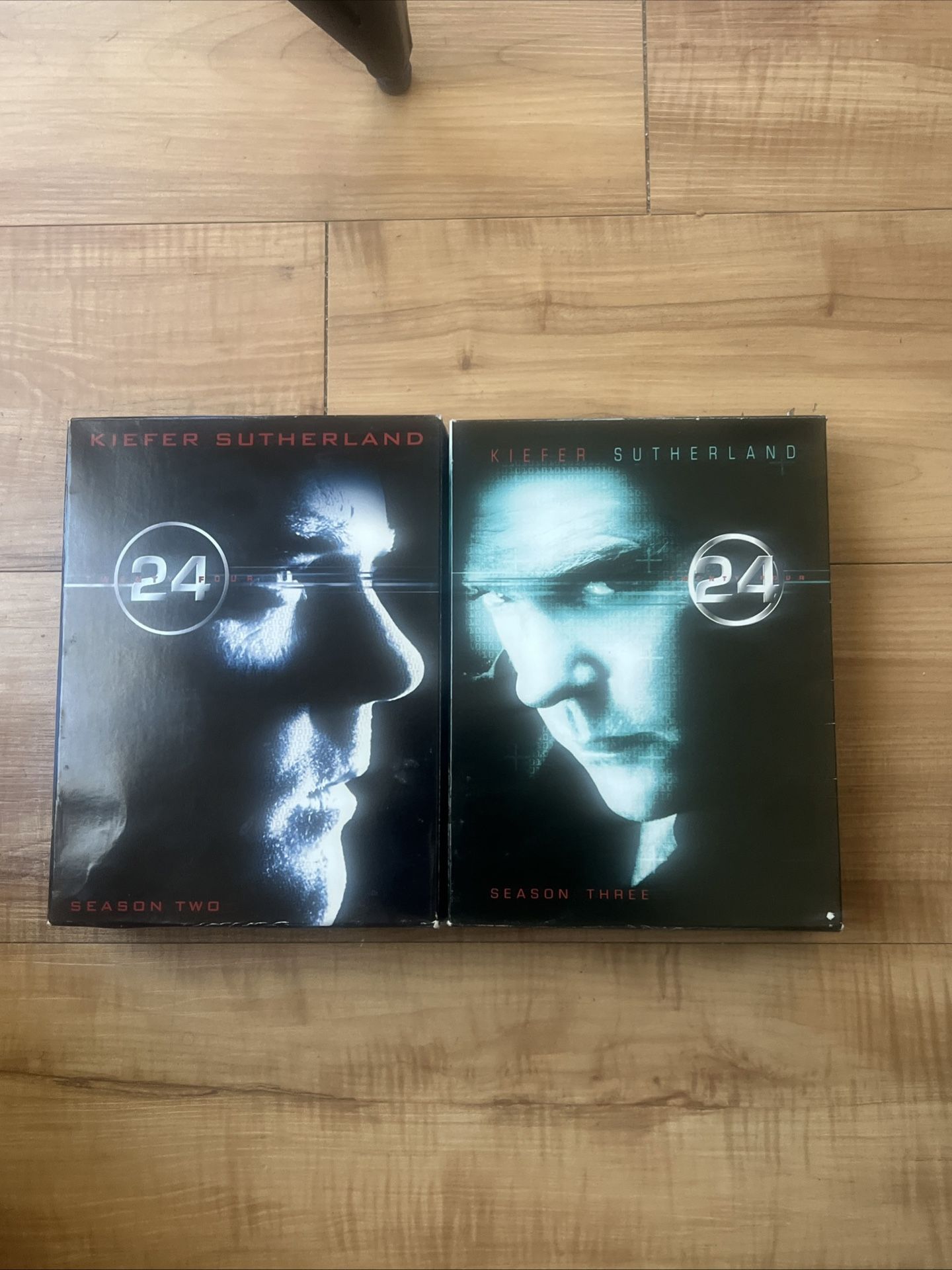 24 Hours Complete Season Series 2-3 DVD Movies Kiefer Sutherland