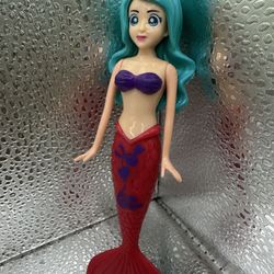 Banzai Bathtub Fun Magical Mermaid Diving Pool Toy Doll Pink Tail 