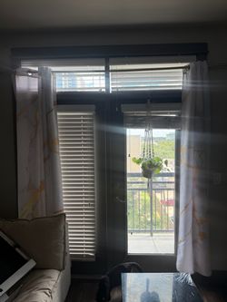 Gold and White marble curtains