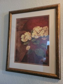 Frame Floral Art Work