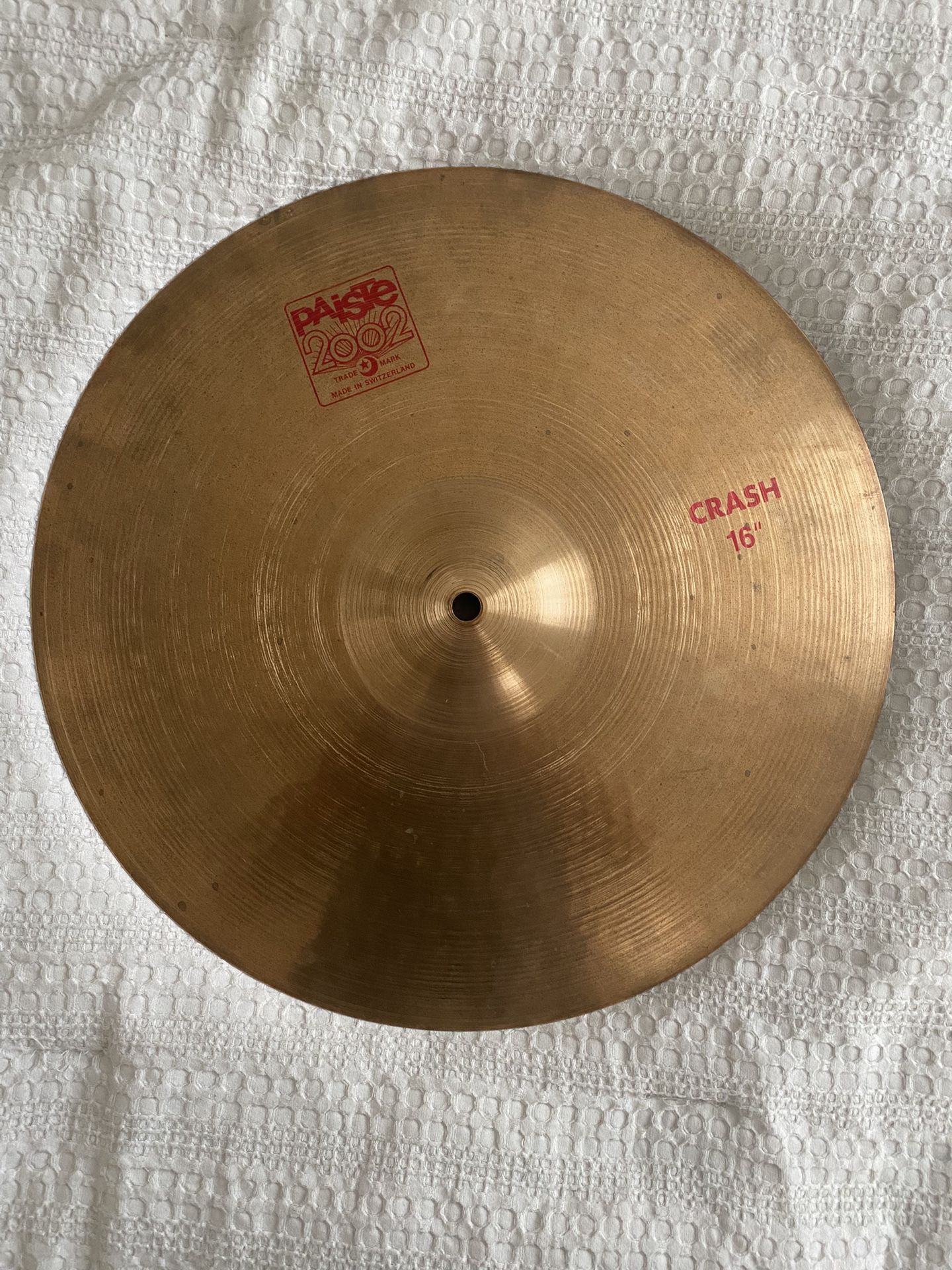 Paiste 16 2002 Crash Cymbal