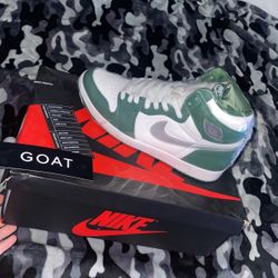 Jordan 1 Gorge Green