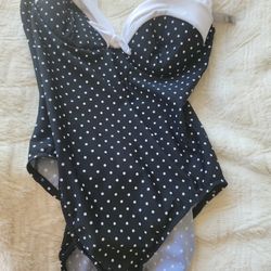 Vintage Polka Dot Bathing Suit