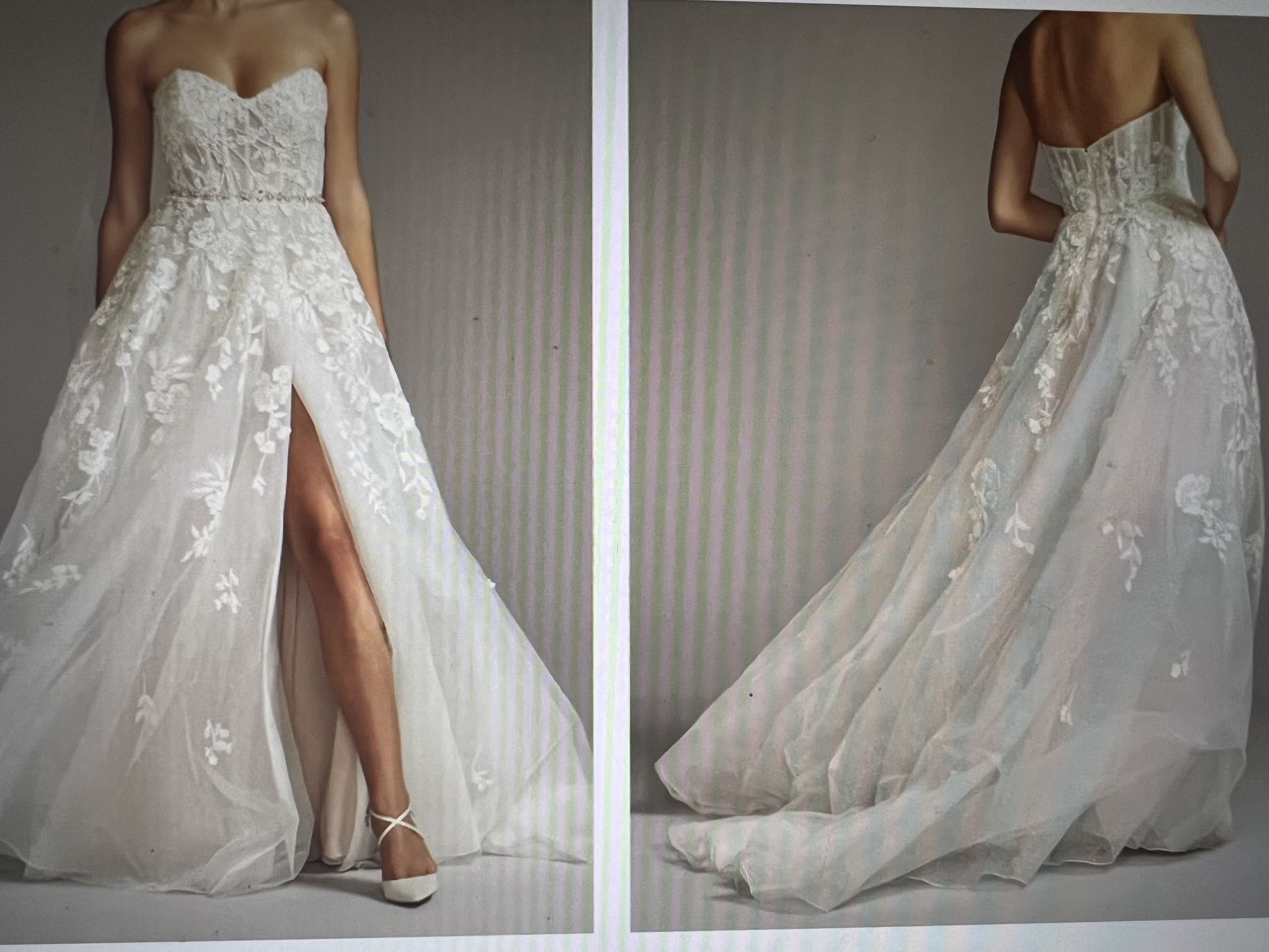 Wedding dress From David’s Bridal