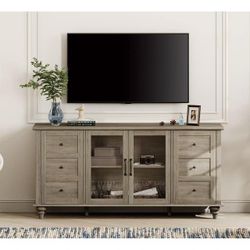 ❤️🔥 #B Farmhouse TV Stand for 65 Inch TV