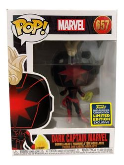 Dark Captain Marvel Funko Pop