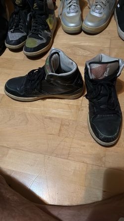 Nikes Air Jordans Kobe’s  Court Force Hyper Fuse black red tye dye silver