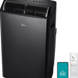High Efficiency Inverter Ultra Quiet Portable Air Conditioner,with Heat up to 450 Sq. Ft., Works wit