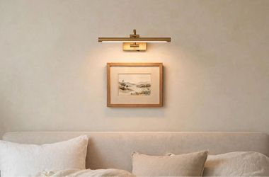 Modern Brass LED Picture Light