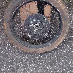 Dirt Bike Front Wheel