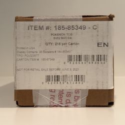 Paldea Evolved booster box case sealed