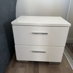 Bed Frame And Nightstand