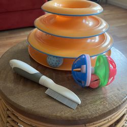 Cat Toys & Tick Comb
