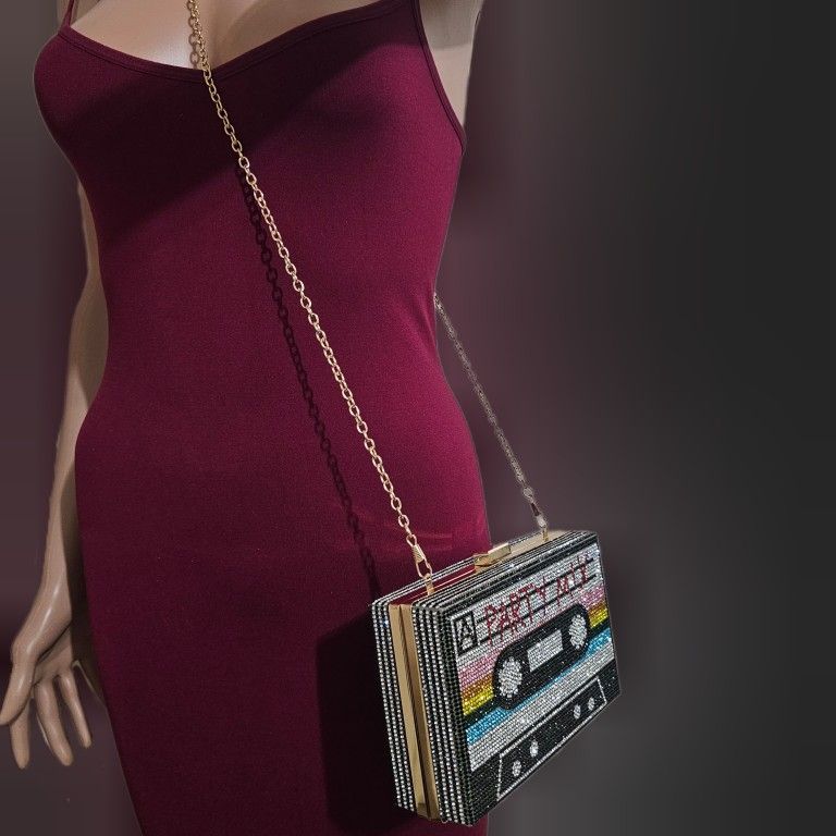SPARKLY Mix Tape Purse