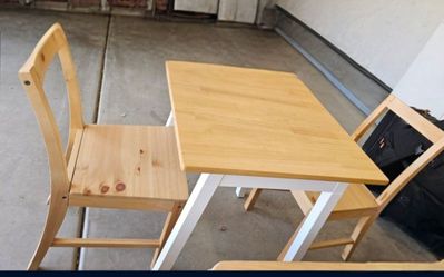 Small table and chairs