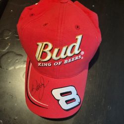 Dale Earnhardt Autographed Cap