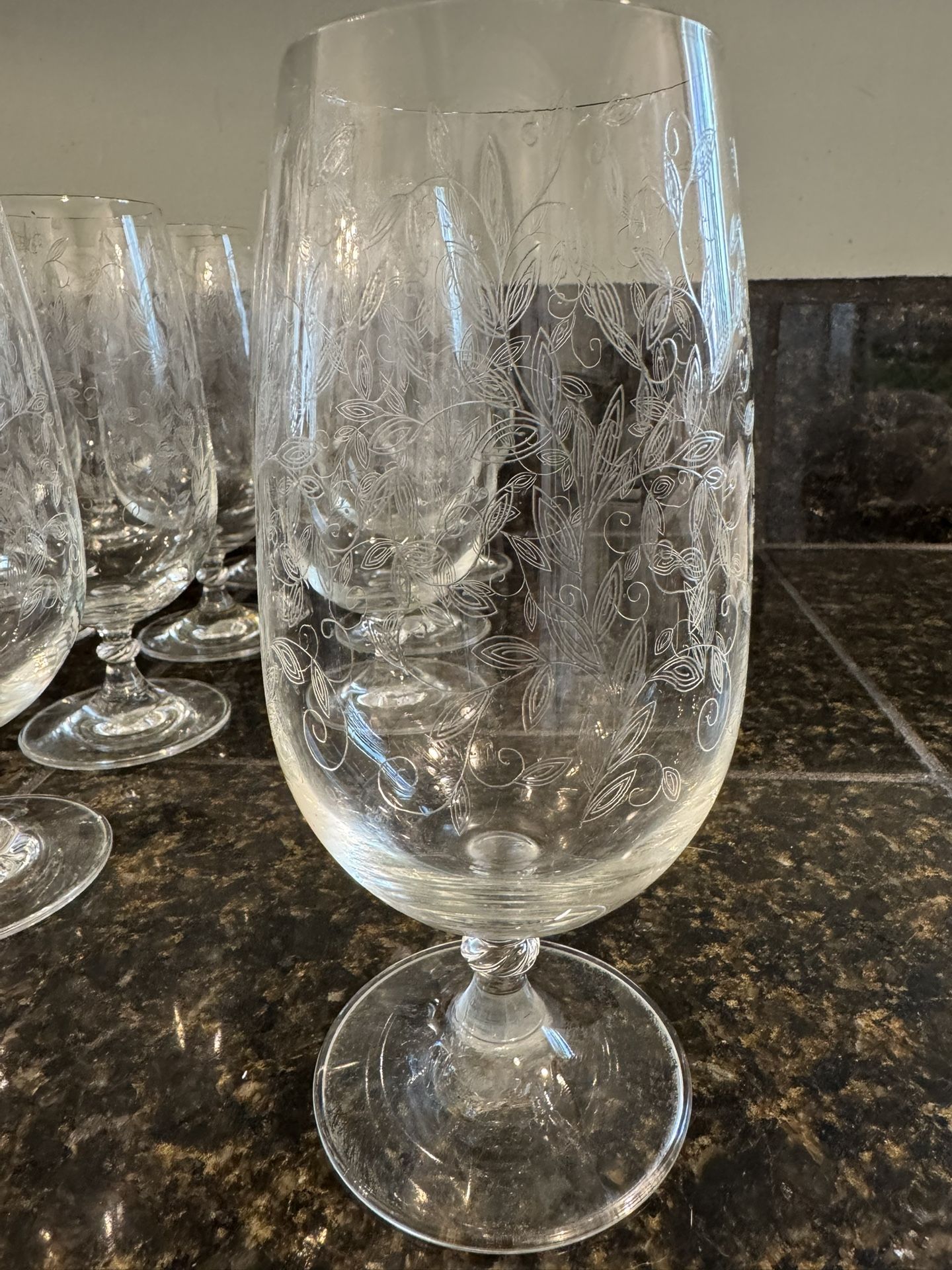 12 Water Goblets, Never Been Used