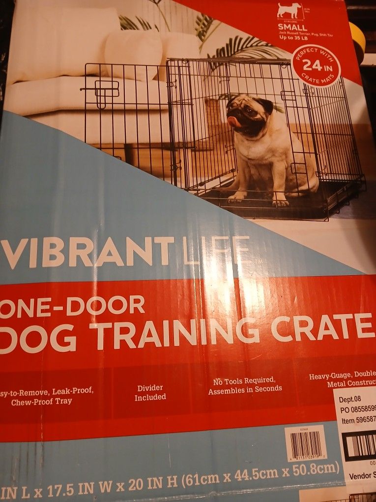 Small Dog Training Crate