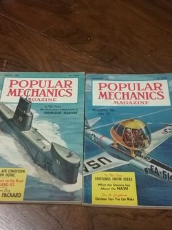 Vintage Popular Mechanics Magazines
