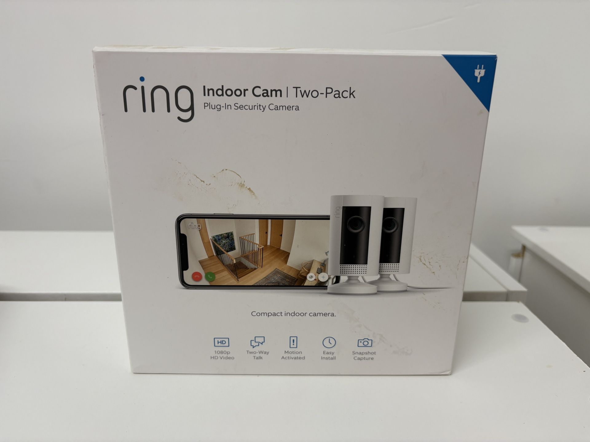 Ring Camera Indoor 2 Pack New In Box