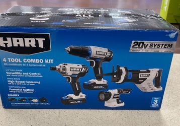 Hart 20V 4 tools combo kit