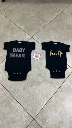 Baby Boy’s Mumsy Goose 100% Cotton Onesies, Size Newborn, 6 Months