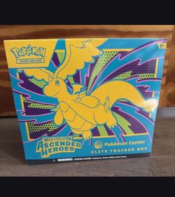 Pokémon ascended heroes Pokémon center etb sealed