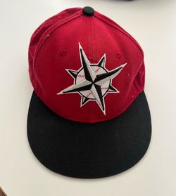Seattle Mariners Red Baseball Snapback Hat