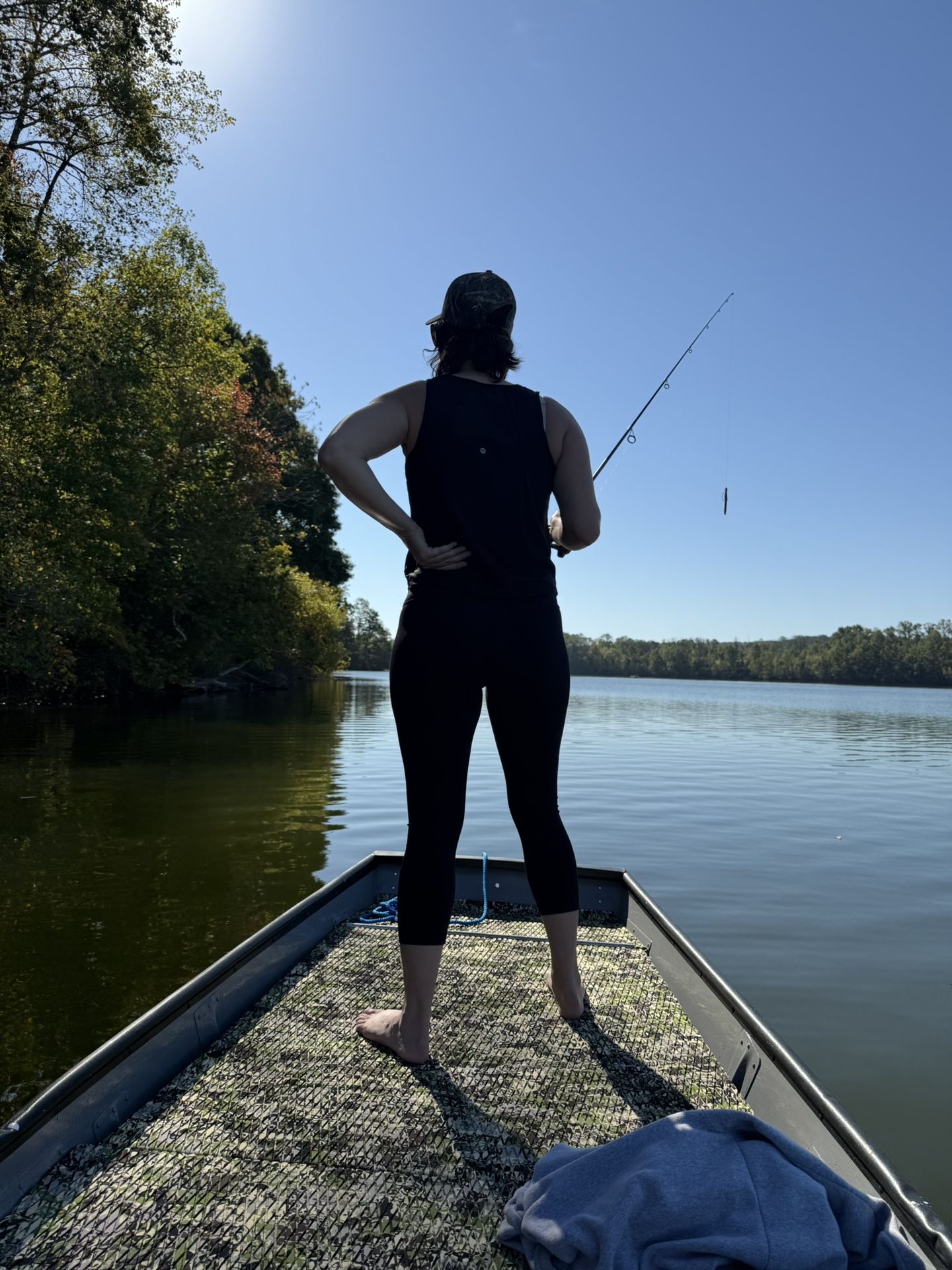 14’ Starcraft Aluminum  Jon boat With Trailer