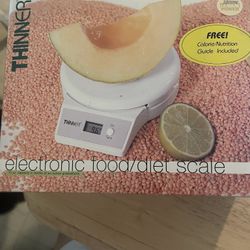 Thinner Electronic Food / Diet Scale NEW IN BOX
