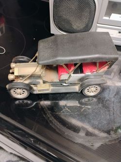 vintage AM radio antique car Rolls Royce convertible Waco SD 8451 brass metal