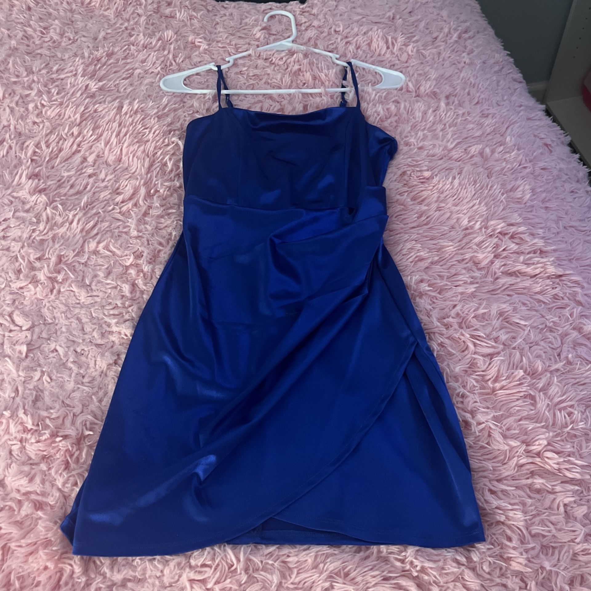Blue Hoco Dress