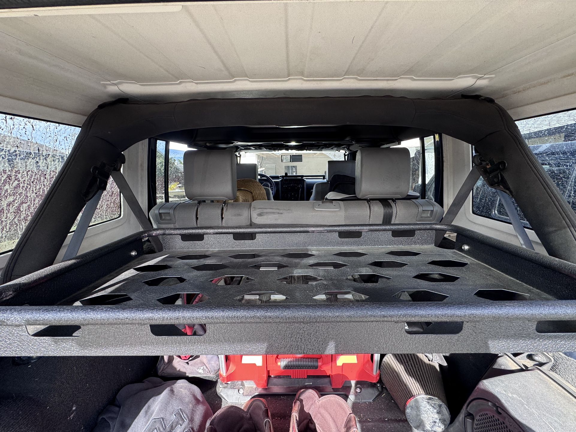 Jeep Parts Keep Jk Jku Rear Storage Tray 