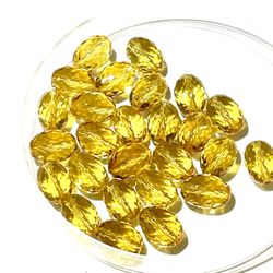 Citrine Beads Lot Of 26