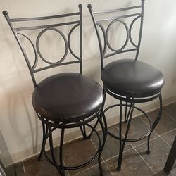Swivel Bar Stools (2)