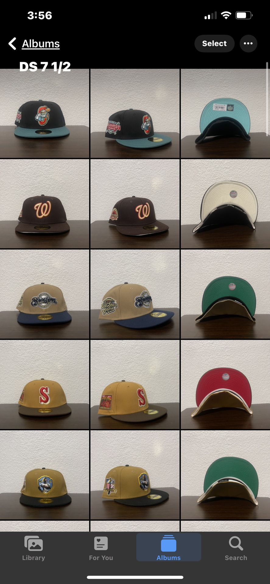 New Era Fitted Caps 7 1/2 
