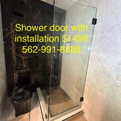 Shower Glass Enclosure L Shaped Shower Door