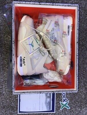 Off White Jordan 4 Retro Sail Womenâs Size 5.5w BRAND NEW for Sale in Miami, FL - OfferUp